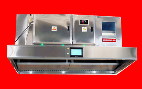 水果短视频app油烟净化一体机1